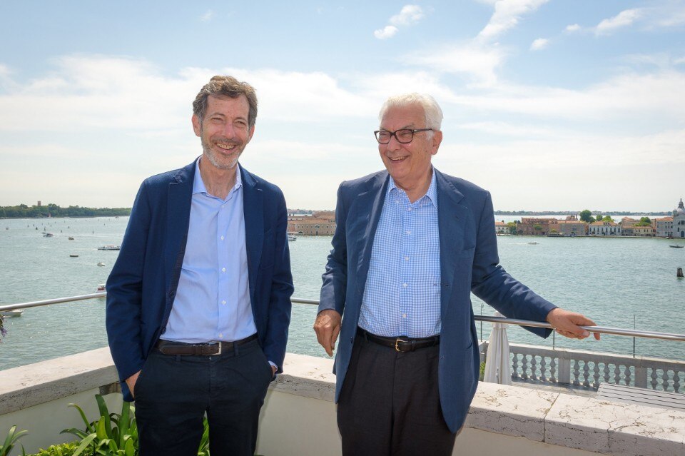 Ralph Rugoff e Paolo Baratta